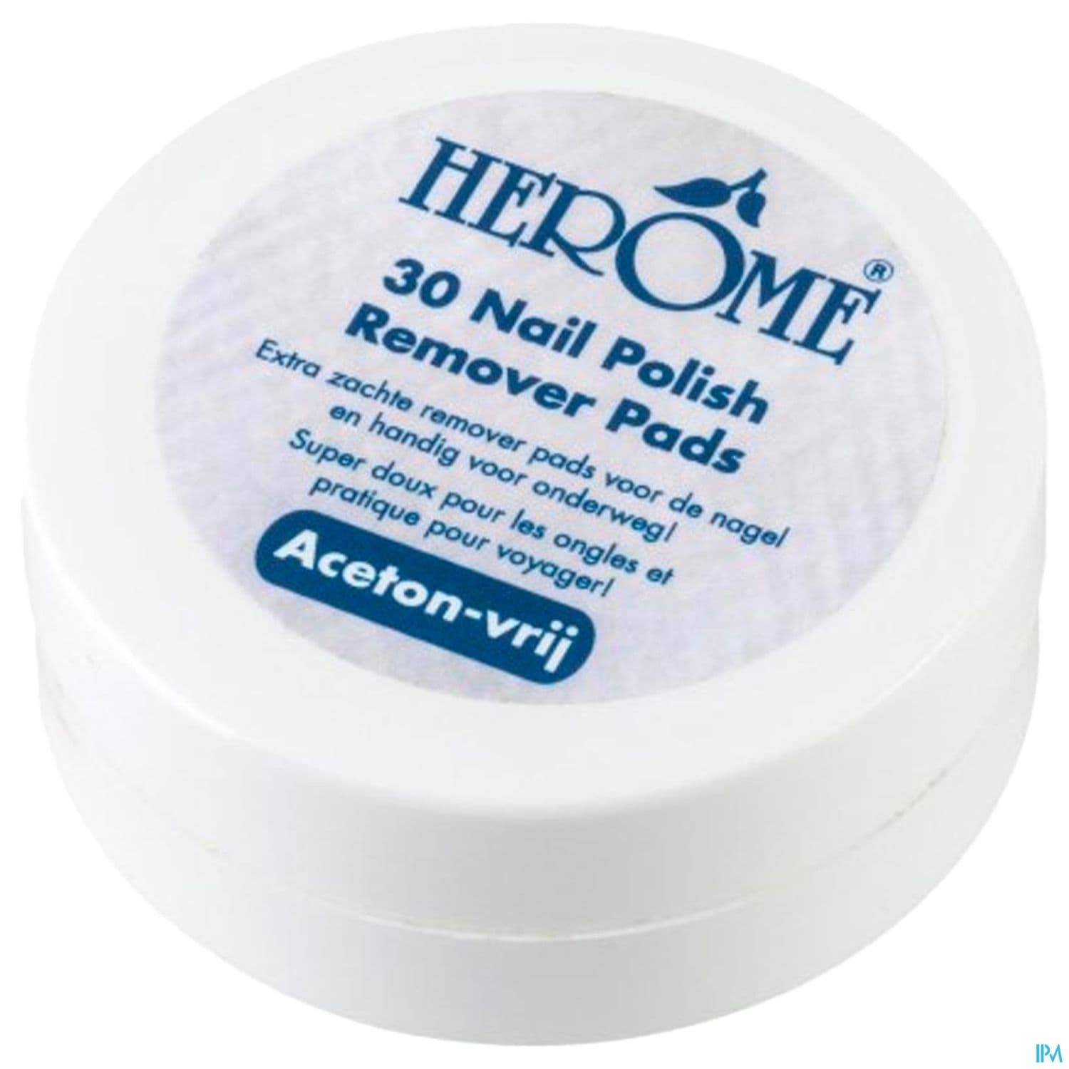 Herome Disque Dissolvant Soignant Sans Acetone 30