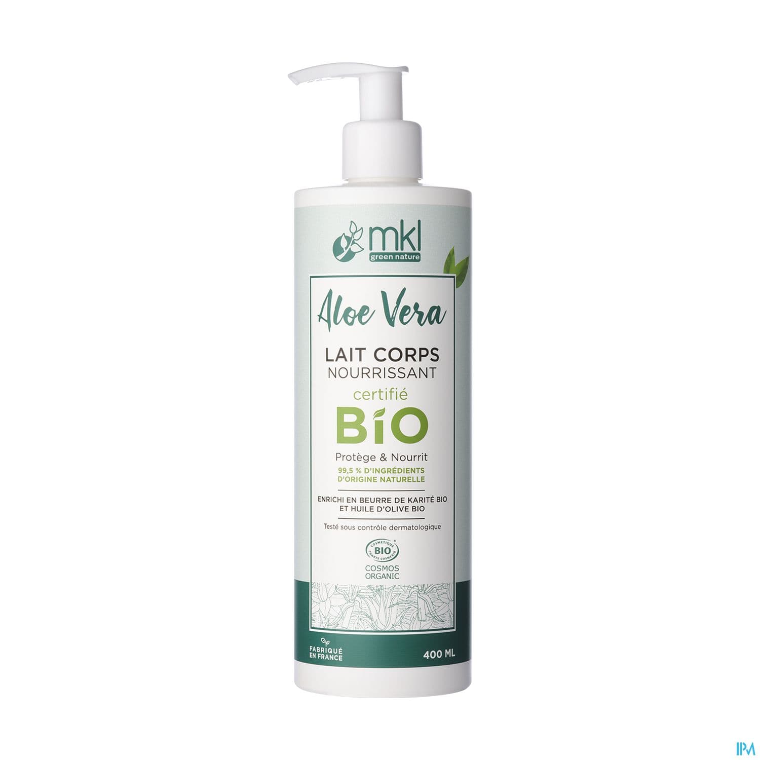 MKL LAIT HYDRA ALOE VERA BIO 400ML — Pharmacie du Vercors
