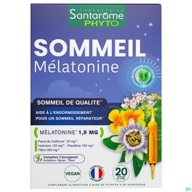 SANTAROME SOMMEIL 8H AMP10ML X20