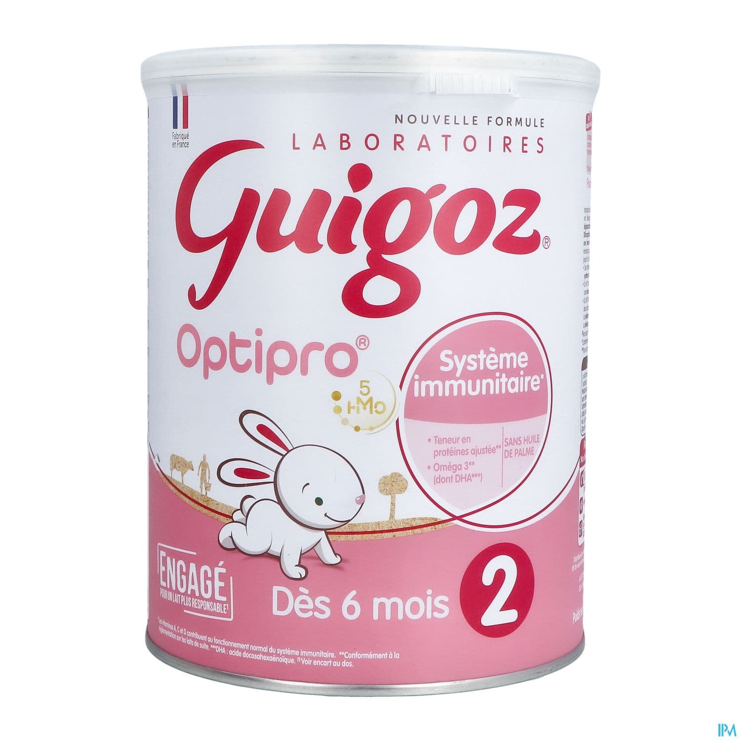 GUIGOZ LAIT OPTIPRO 2AGE PDR 780G