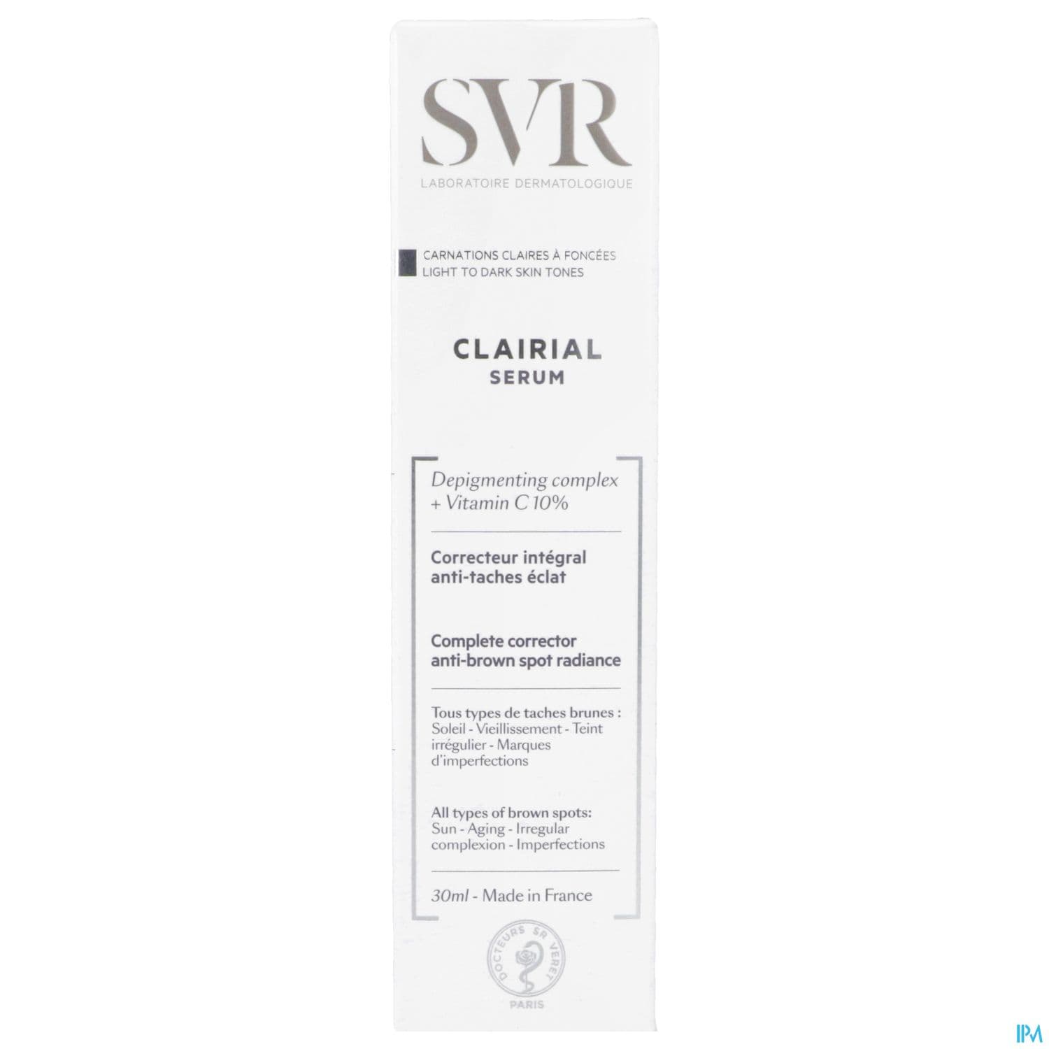 SVR CLAIRIAL SERUM 30ML