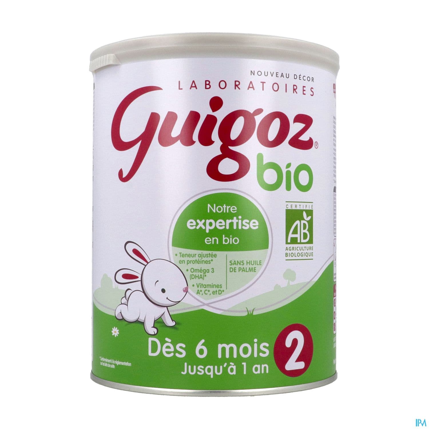 GUIGOZ BIO 2 Lait pdr B/800g
