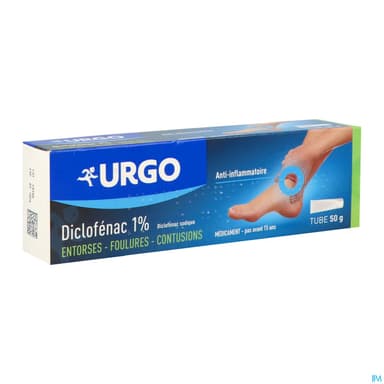 Diclofenac Urgo 1% Gel 50g