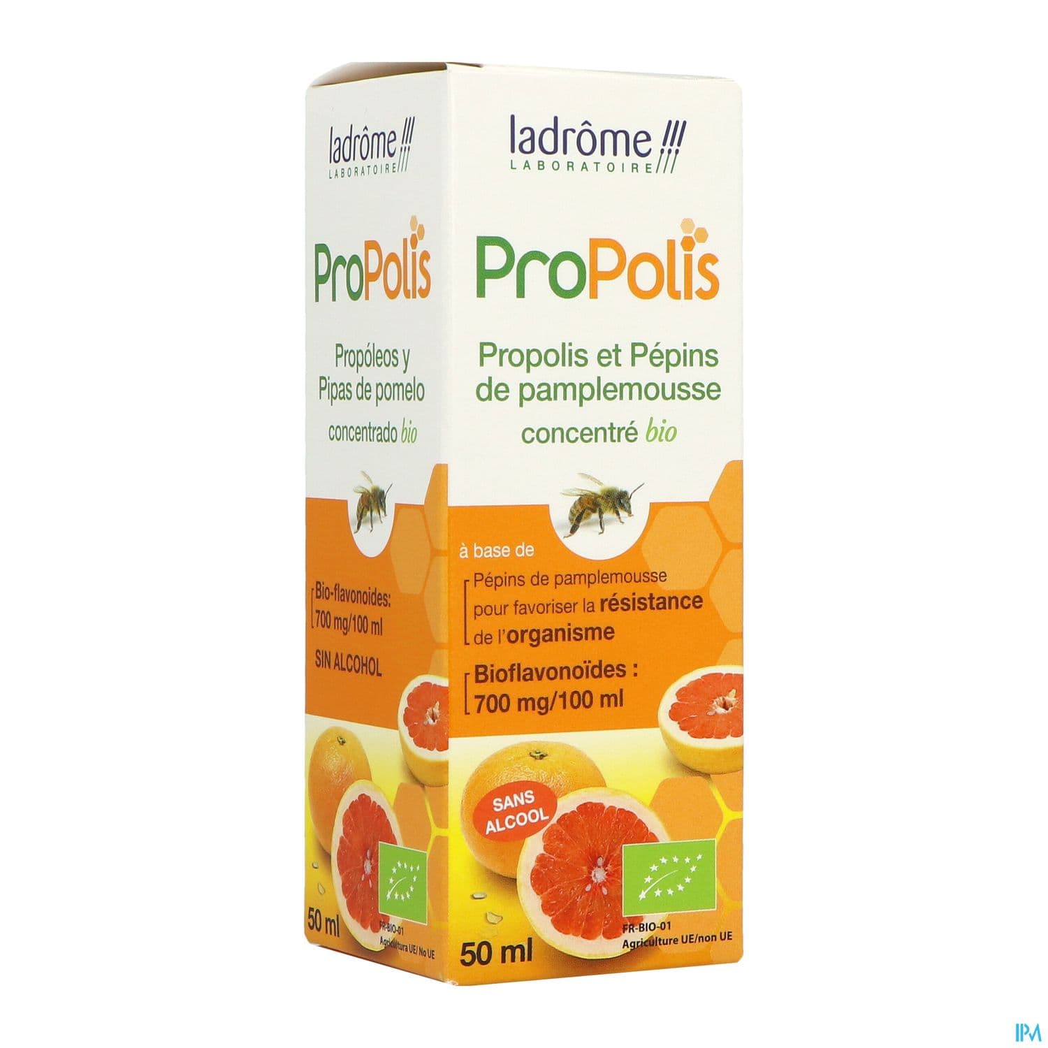 Ladrome Propolis Pepins Pamplemousse Bio 50ml