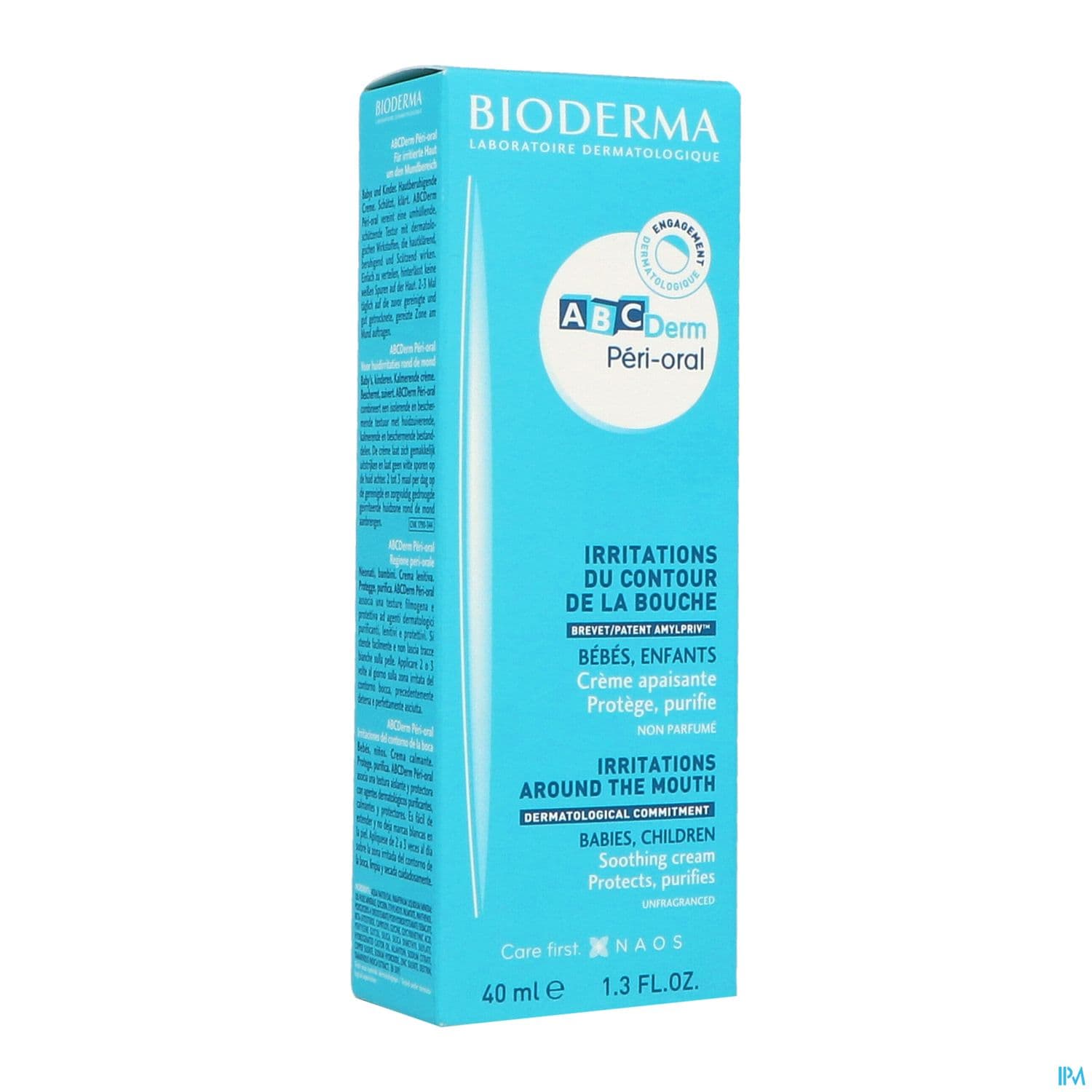 Bioderma Abcderm Perioral Soin Peribuccal Creme 40ml
