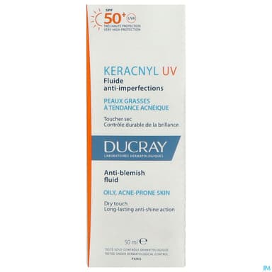 KERACNYL UV FLUIDE A/IMPERF 50ML