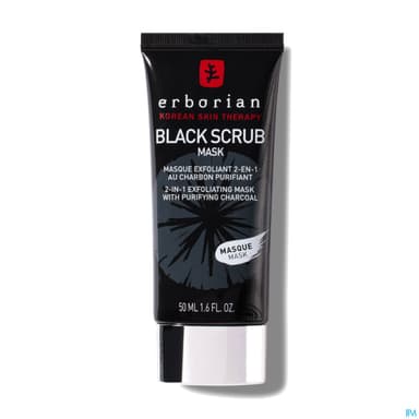 ERBORIAN BLACK SCRUB MASQ 50ML