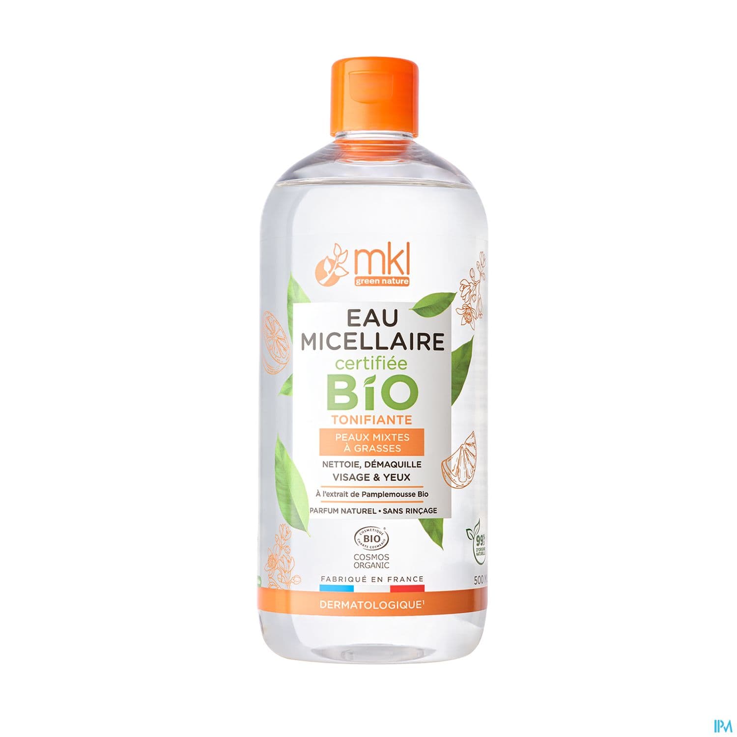MKL EAU MICELL TONIF PMG BIO 500ML — Pharmacie Du Village Santé
