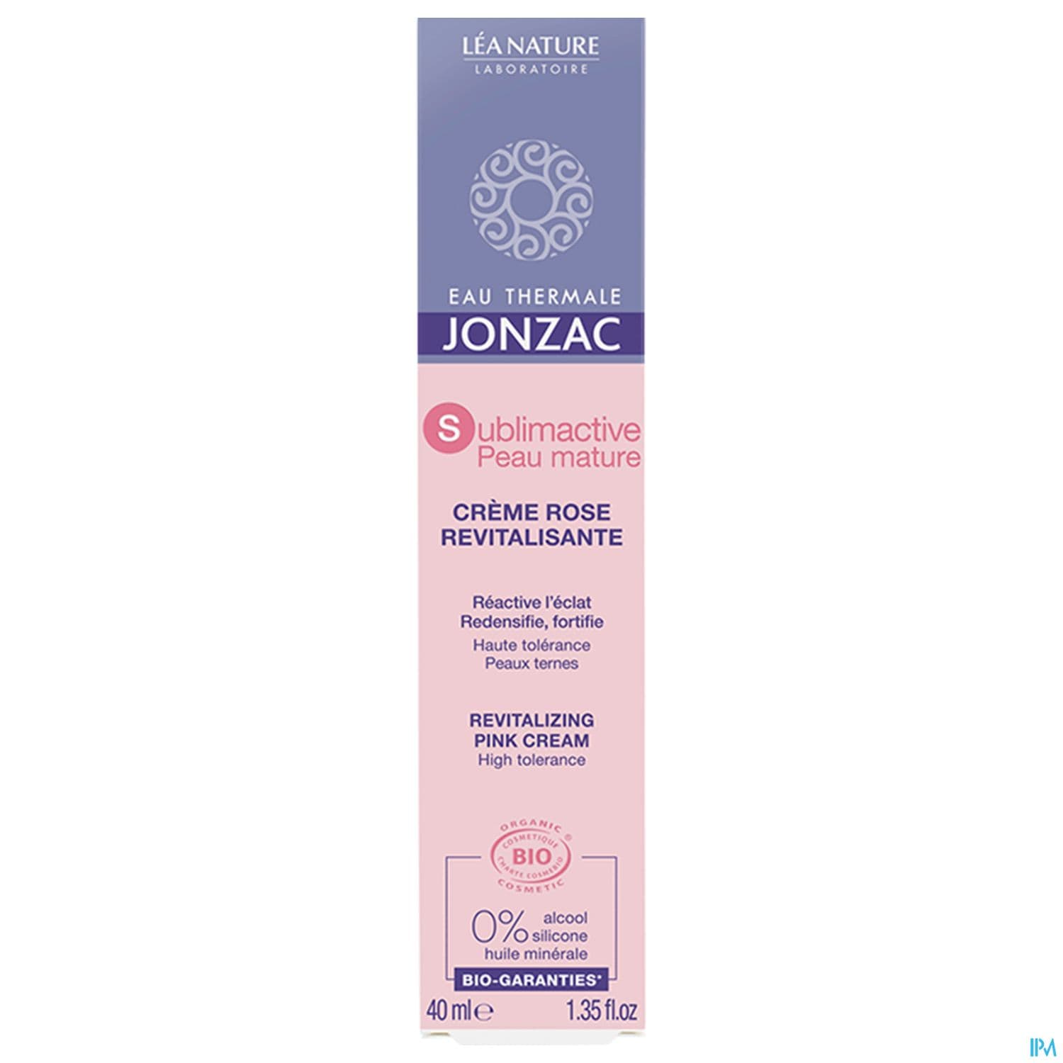 JONZAC SUBLIMACTIVE CR ROSE 40ML