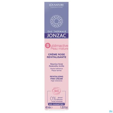 JONZAC SUBLIMACTIVE CR ROSE 40ML