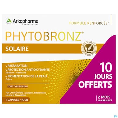 Arkopharma Phytobronz Solaire Capsule 60