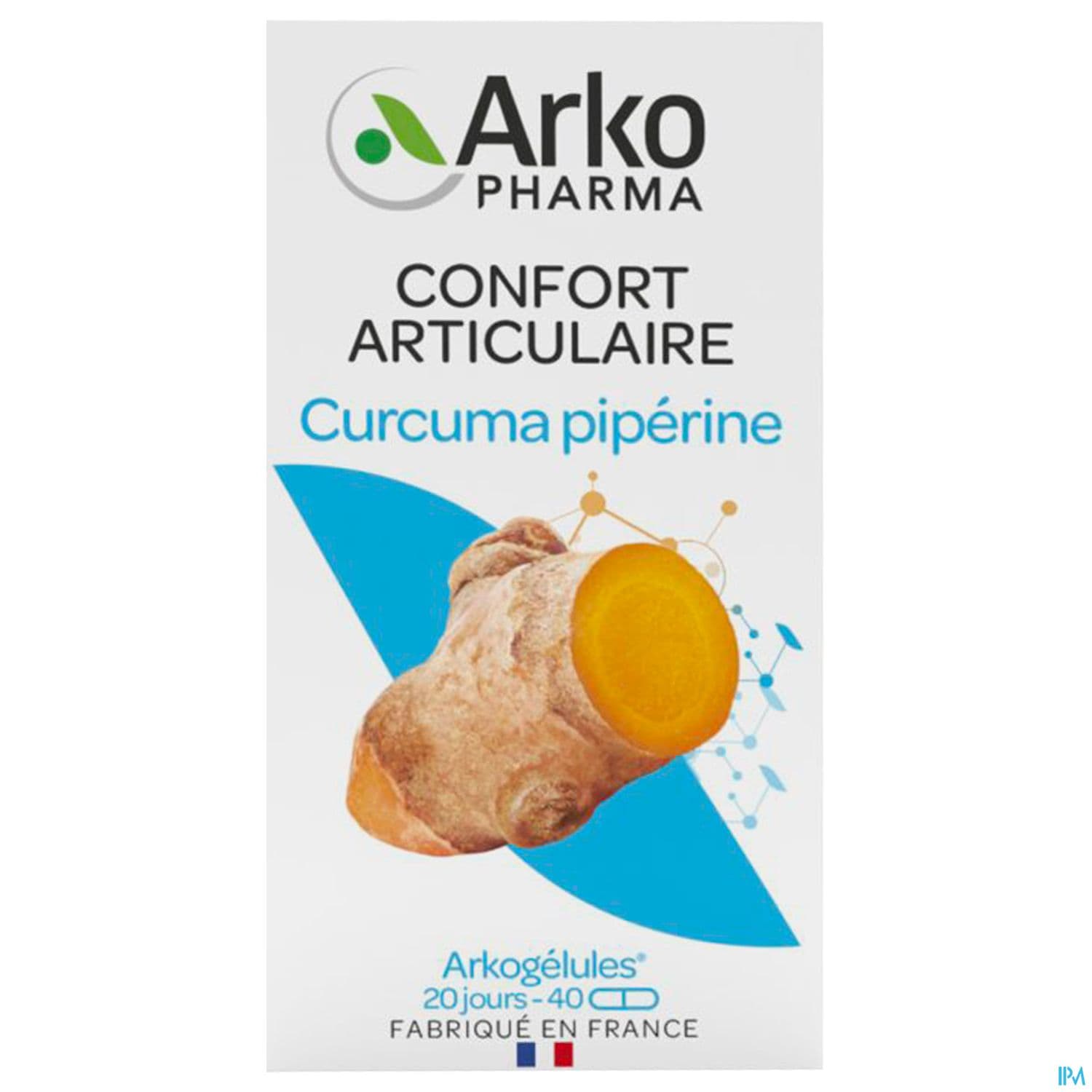 ARKOG CURCUMA+PIPERINE BIO GELU 40