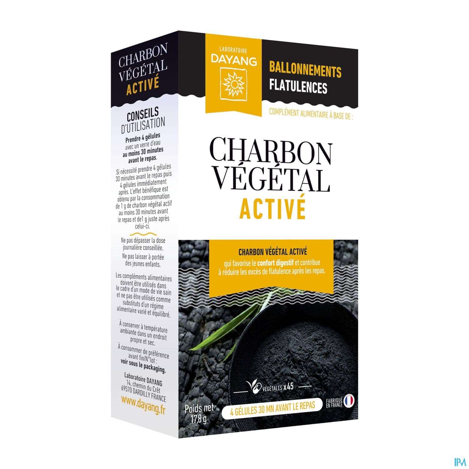 DAYANG CHARBON VEG ACTIVE GELUL 45