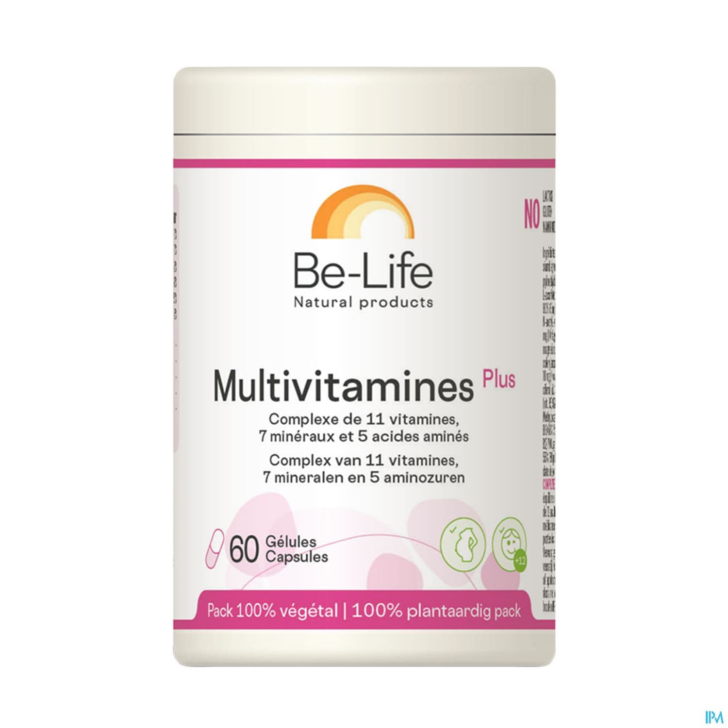 Be Life Multivitamines Plus Gelule 60
