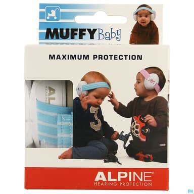 Alpine Casque Auditif Baby Bebe Bleu