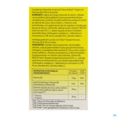 Rescue Bach Balance Positive Capsule 30