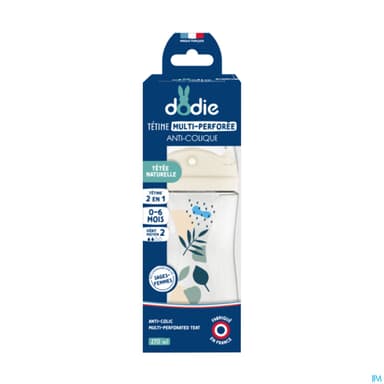 DOD BIB TEAT&RING BLEU 3+ 270ML