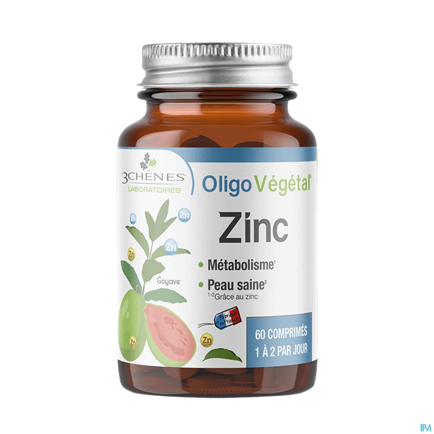 3 CHENES OLIGOVEGETAL ZN CPR 60