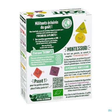 GOODGOUT BISC FORME/COULEUR 80G