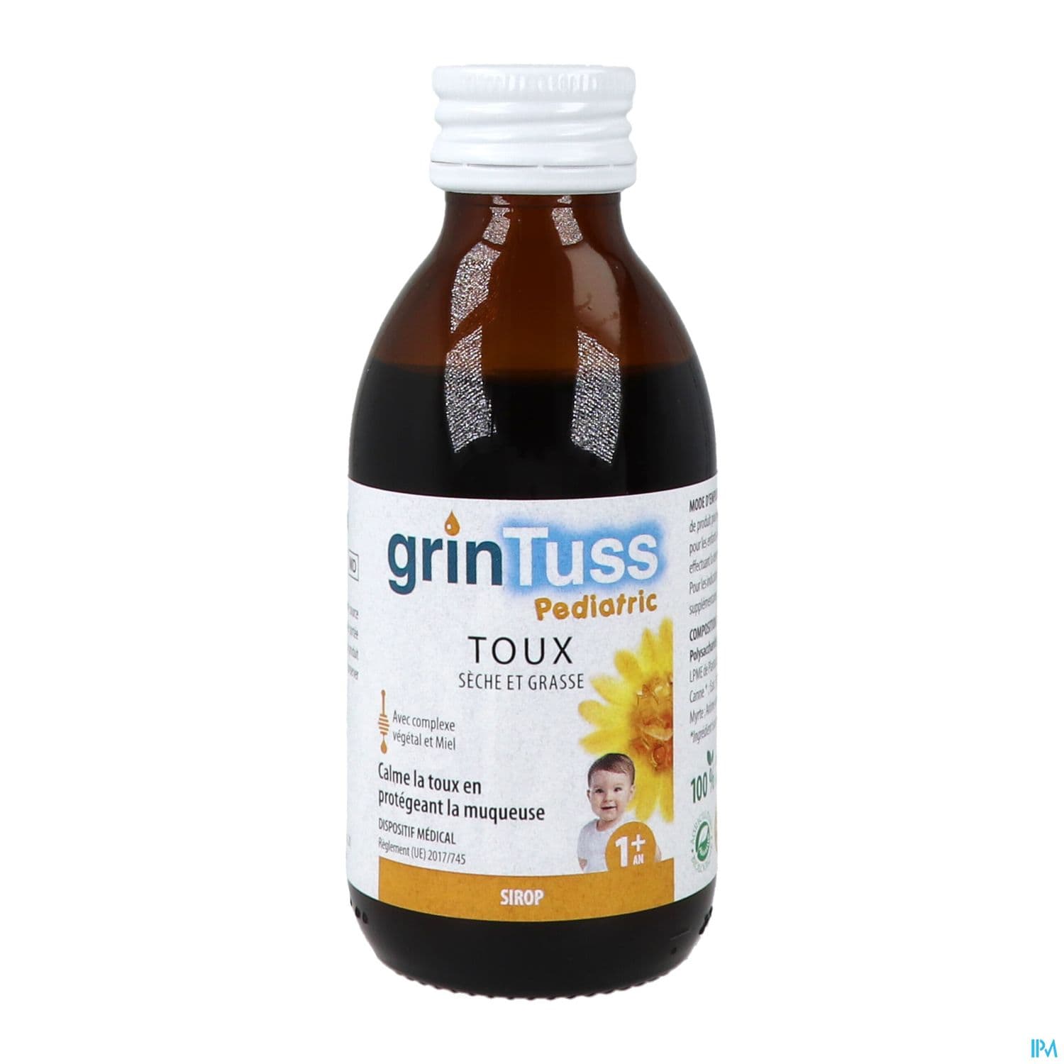 Aboca Grintuss Pediatric Sirop Toux Seche Et Grasse 180g