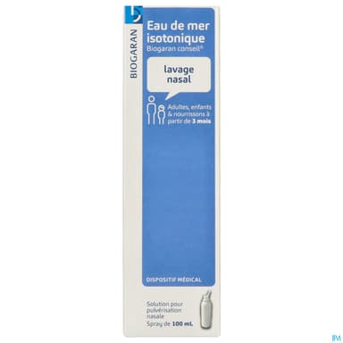 EAU DE MER BGR CONS ISOTONIQ 100ML