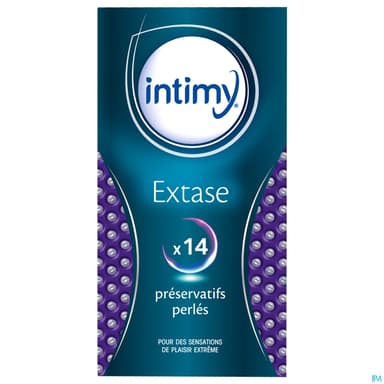 Intimy Preservatifs Lubrifies Extase X14