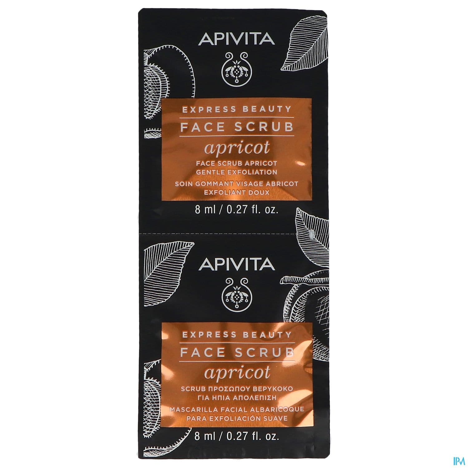APIVITA GOMMAGE EXPRESS ABRICOT X2