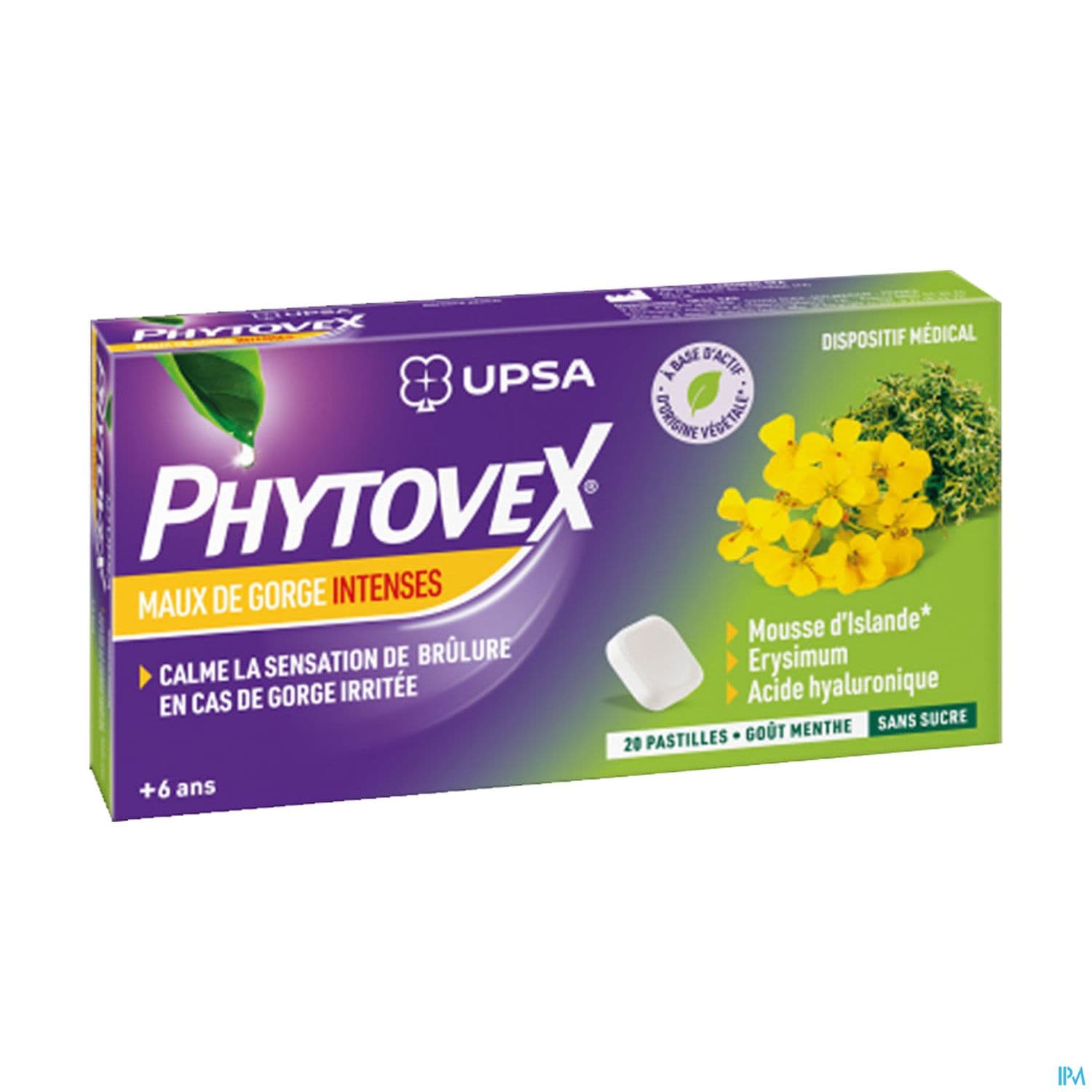 Upsa Phytovex Maux Gorge Intense Pastille 20