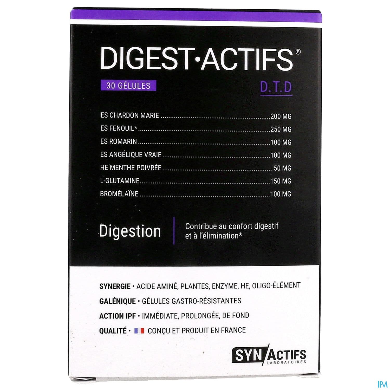 Synactifs Digest Actifs Bio Gelule 30