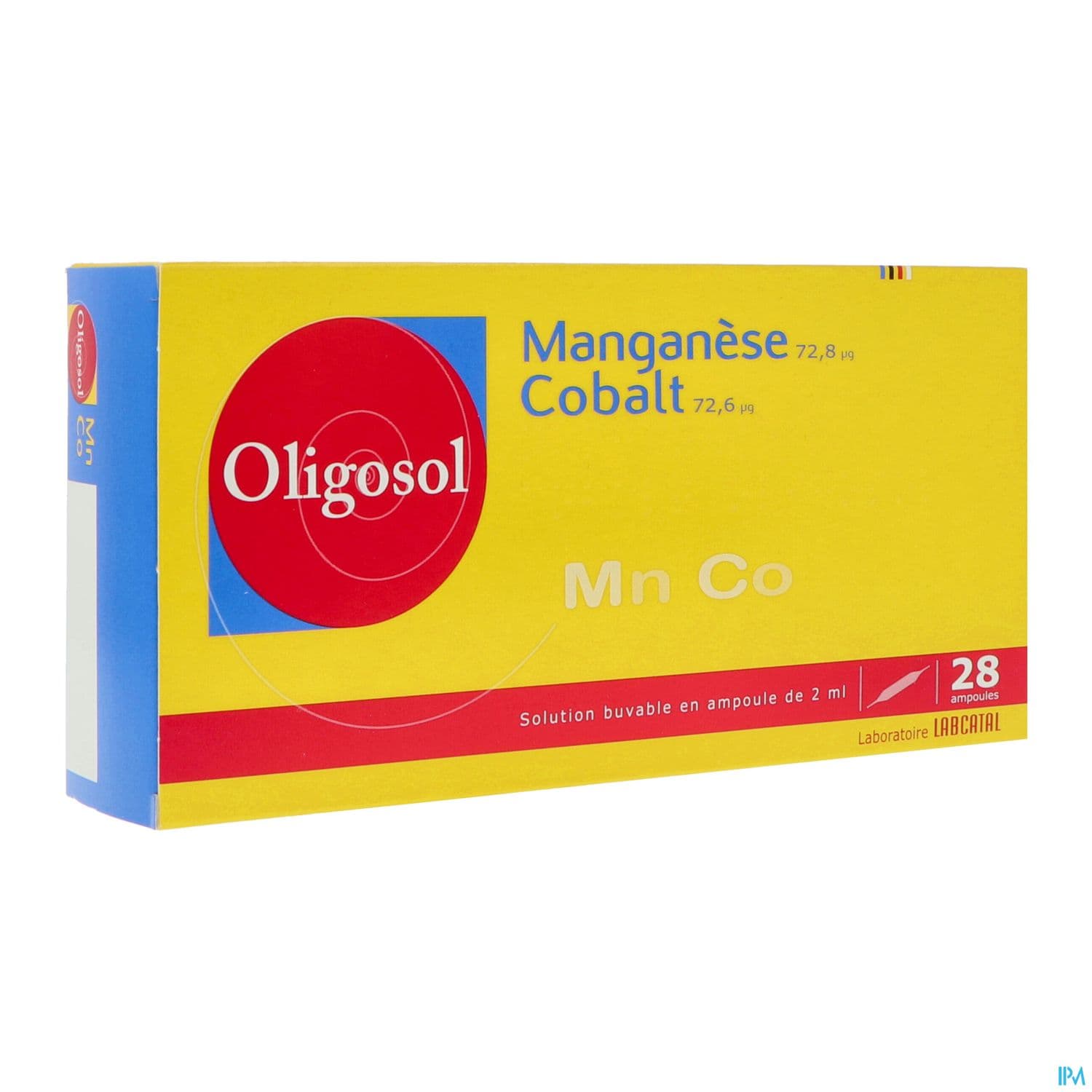 Oligosol Manganese Cobalt Solution Buvable Ampoule 2ml 28