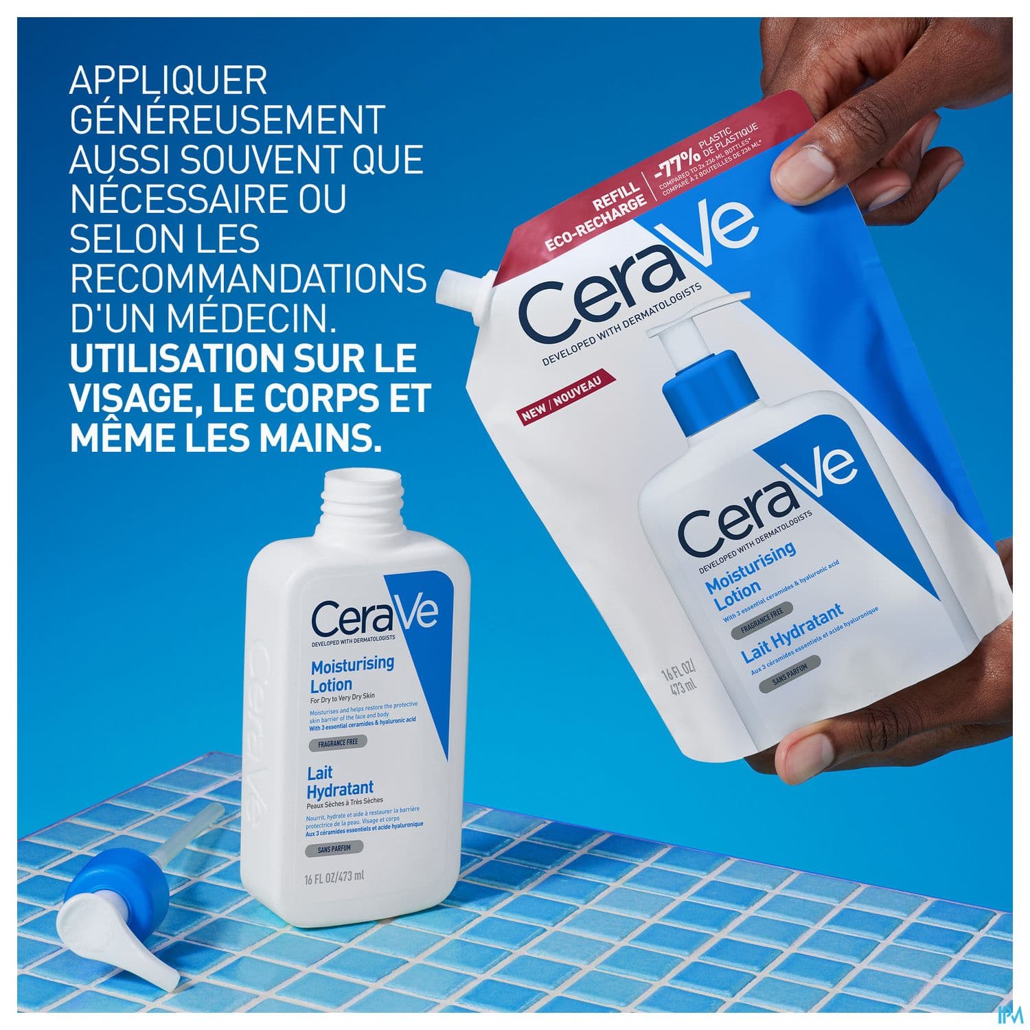 Cerave Eco Recharge Lait Corps 473ml