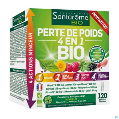 SANTAROME PERTE POID 4EN1 GELU120