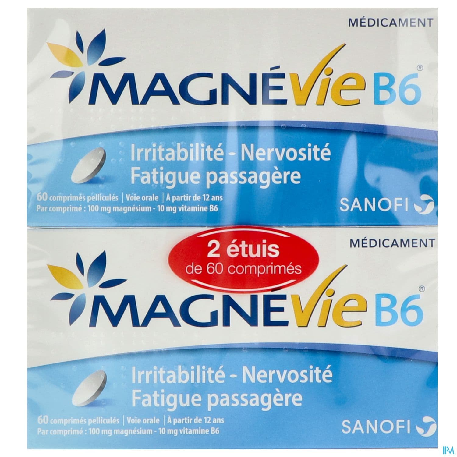 Magnevie B6 100mg/10mg Comprime 60 X2