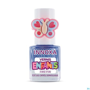 Innoxa Vernis Ongles Enfant Papillon Bleu 5ml