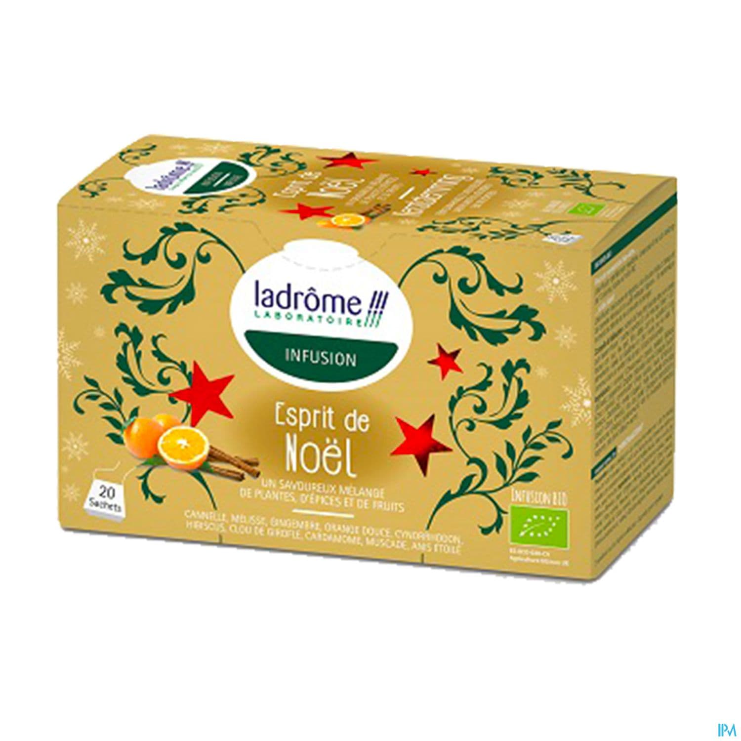 LADROME ESPRIT NOEL INF BIO SACH20