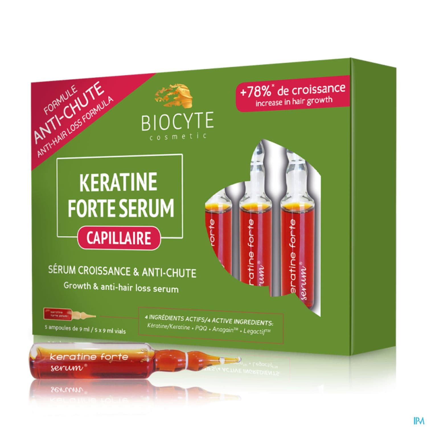 BIOCYTE KERATINE FORTE SERUM AMP 5