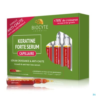 BIOCYTE KERATINE FORTE SERUM AMP 5