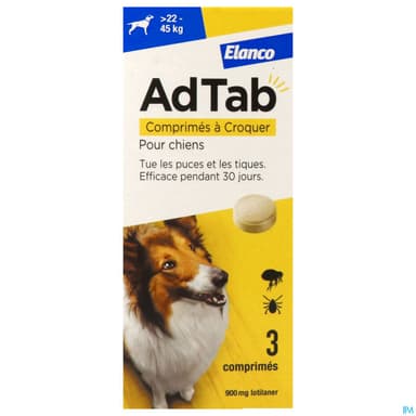 ADTAB 900MG CHIEN CPR 3