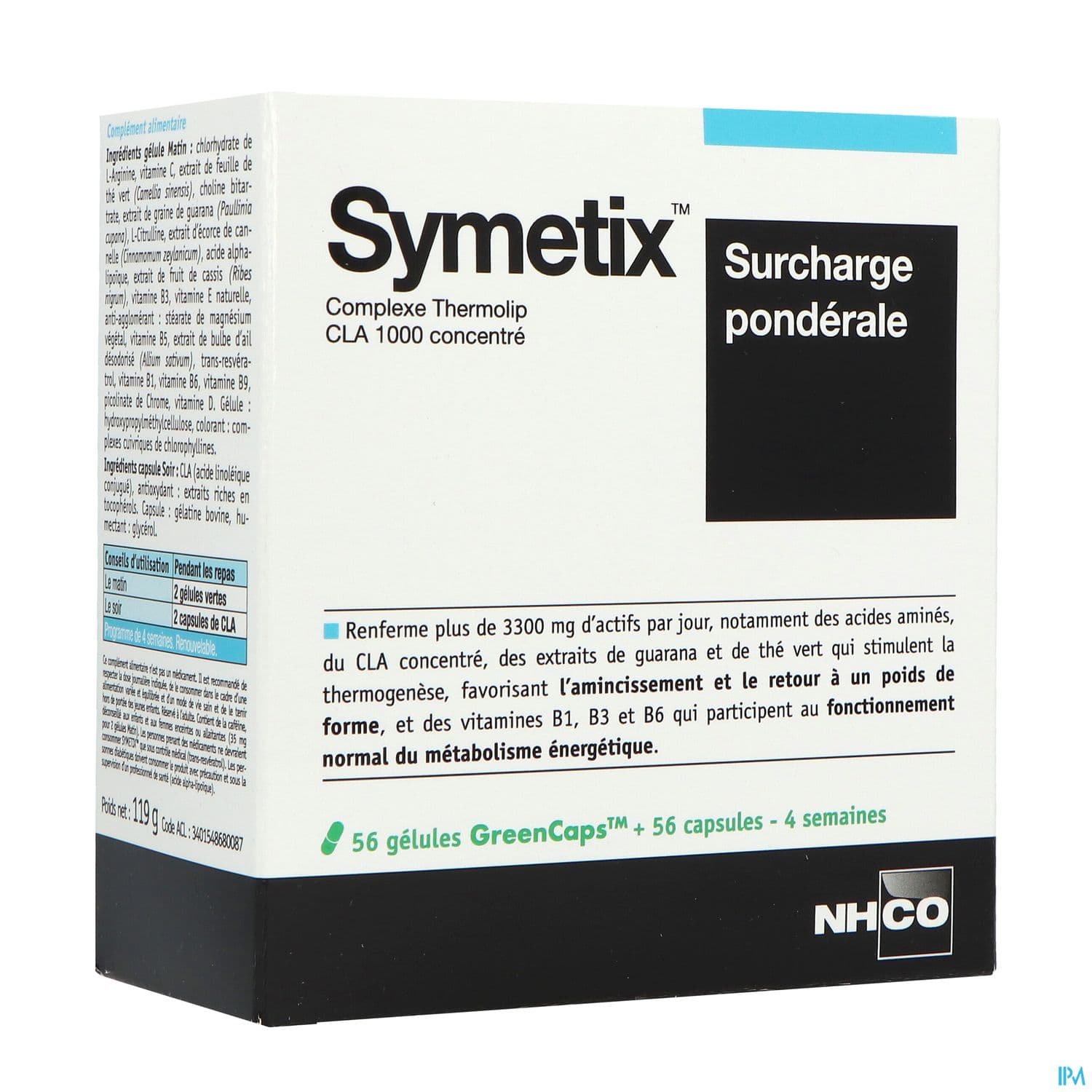 Nhco Symetix Surcharge Ponderale Gelule 56 + Capsule 56