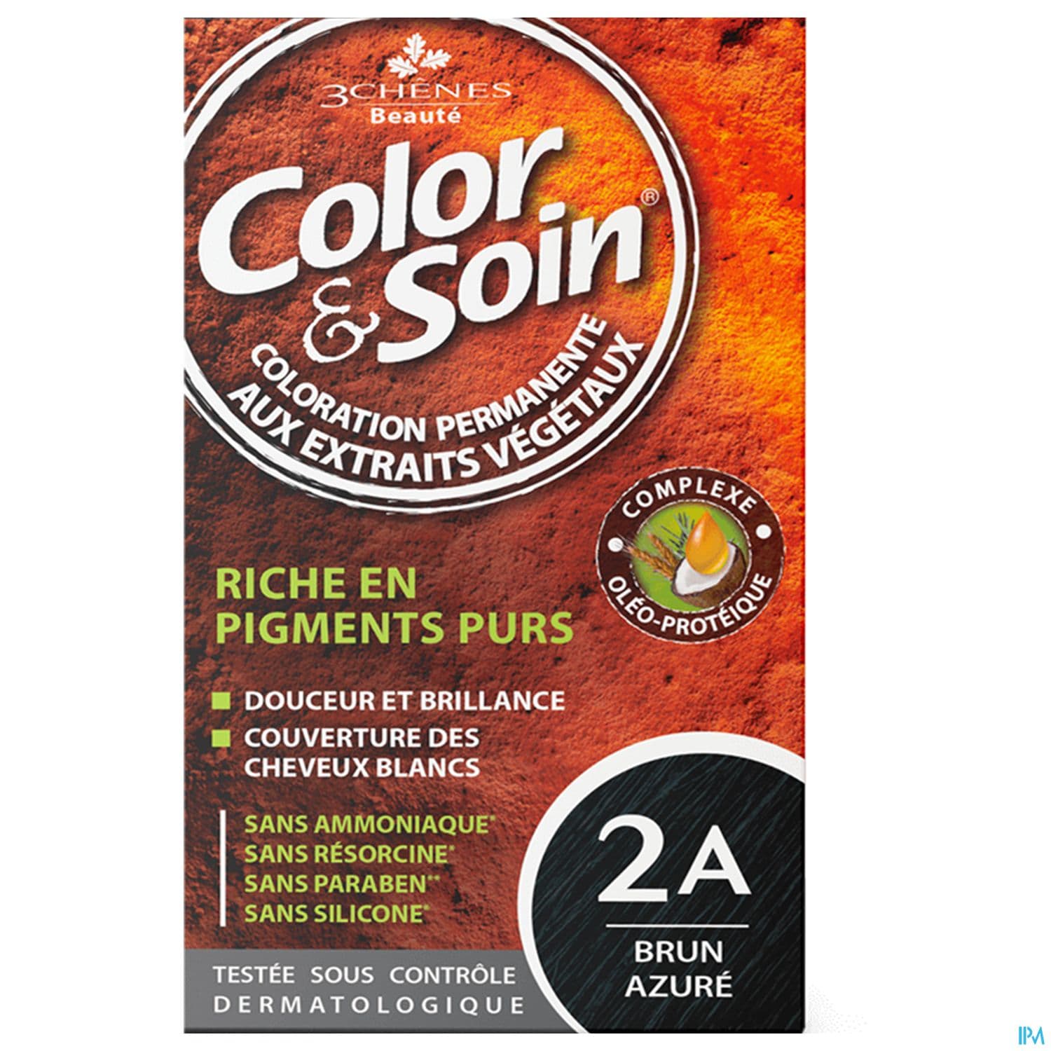 3 CHENES COLOR/SOIN BRUN AZUR 2A