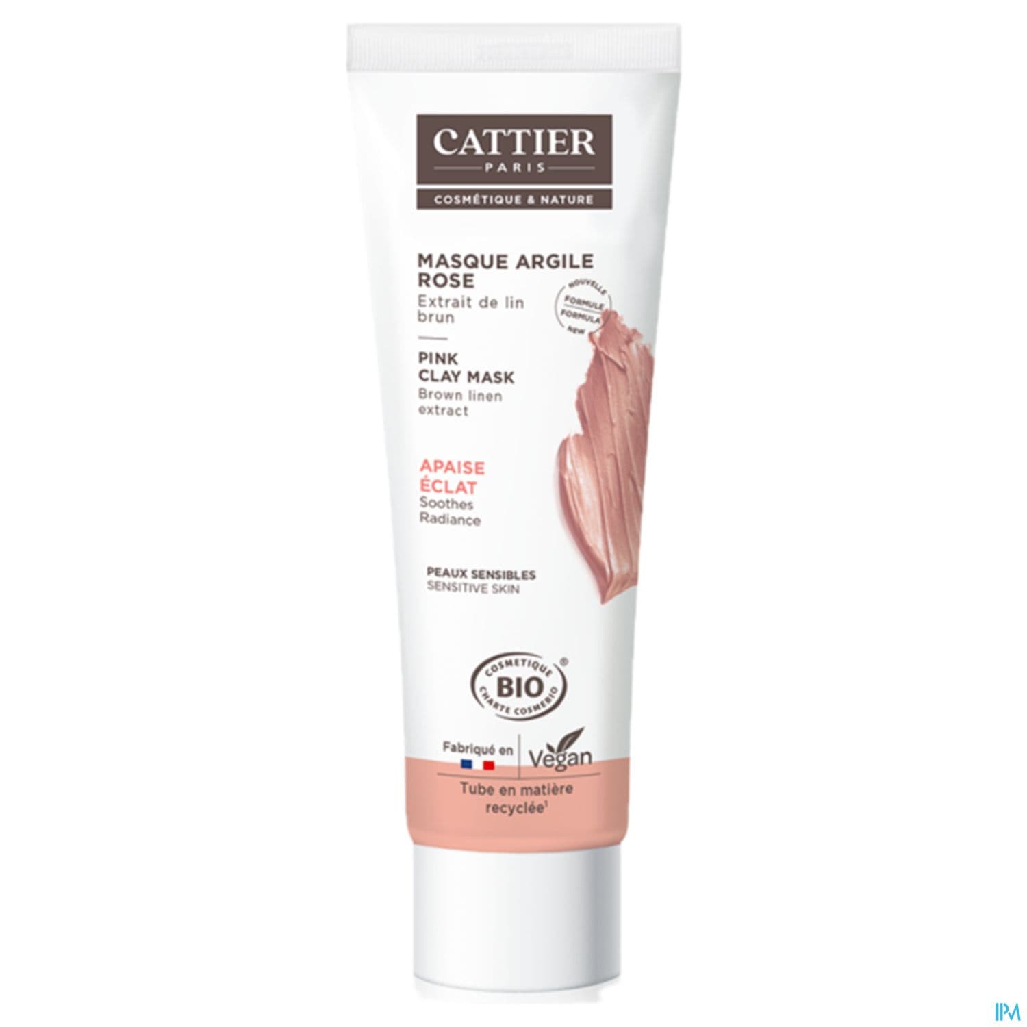 CATTIER MASQ ARGILE ROSE 100ML