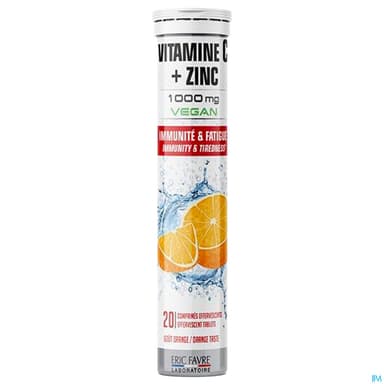 Eric Favre Vitamine C Zinc Comprime Eff 20