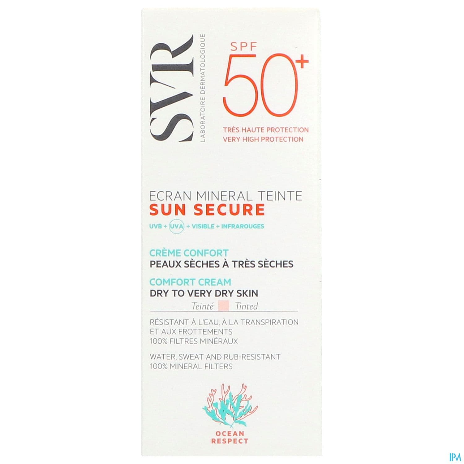 SVR SUN SECURE MINER TEINT 50+ PS