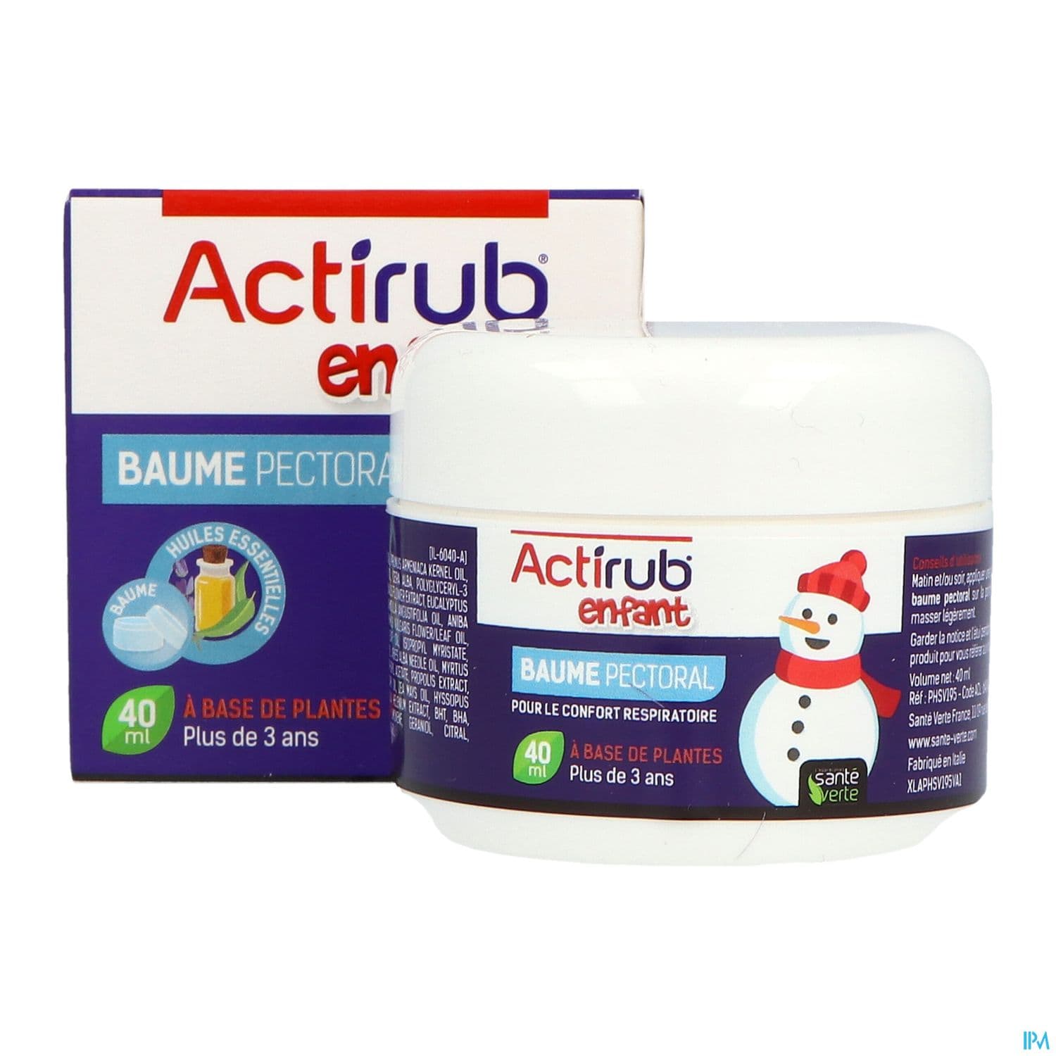 ACTIRUB SANTE VERTE BAUM PECT 40ML