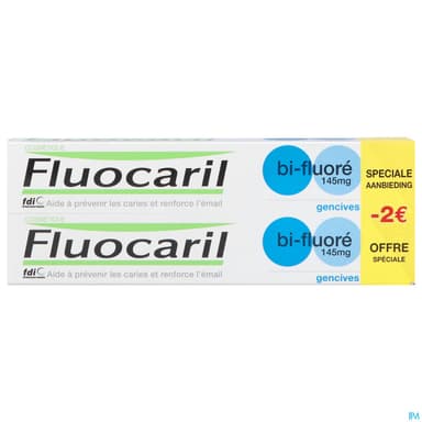 FLUOCARIL BI-FLUORE GENC MENT 2X75