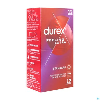 PRESERV DUREX FEELING EXTRA X12