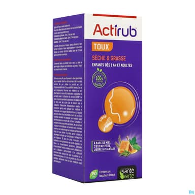 ACTIRUB SANTE VERTE SRP TOUX 150ML
