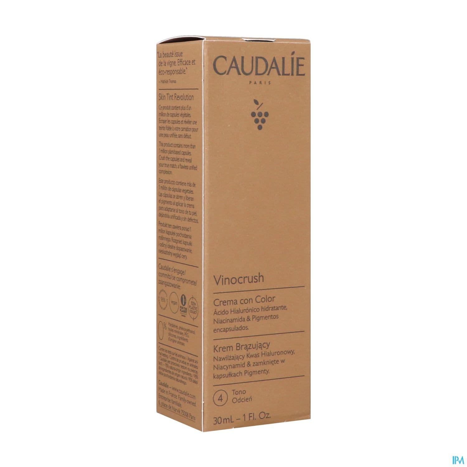 Caudalie Vinocrush Creme Teintee 4 30ml