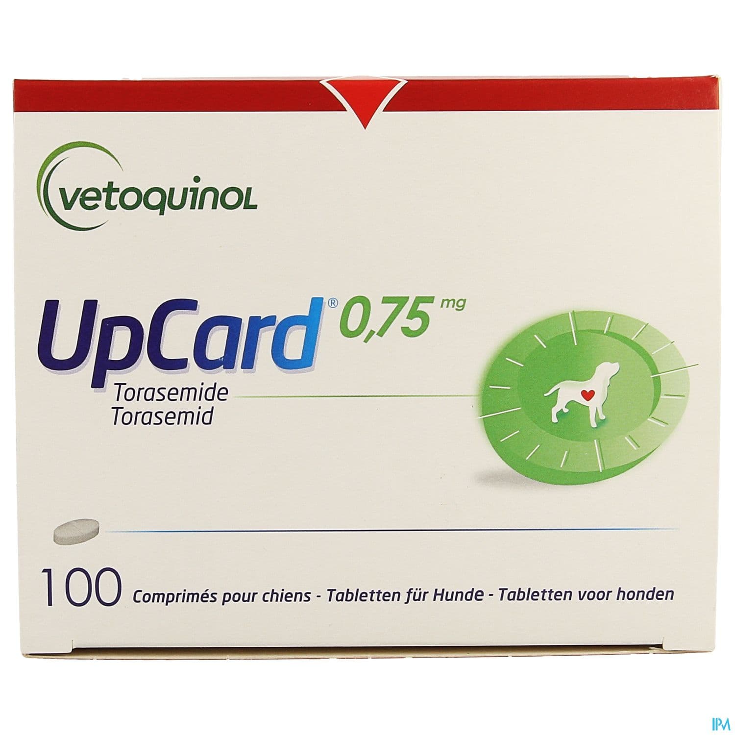 Upcard 0mg75 Chien Comprime 100