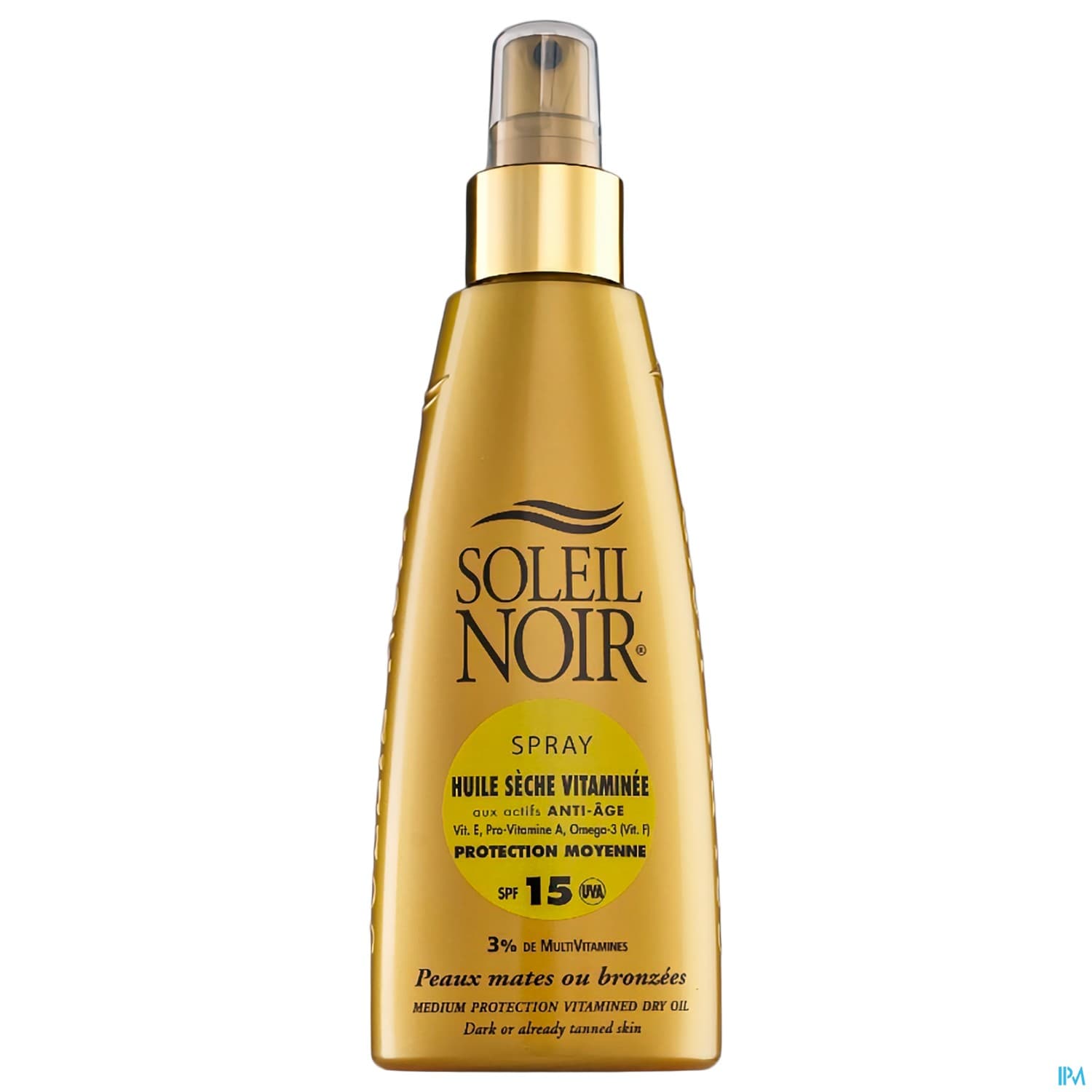 Soleil Noir Huile Seche Vitamine Ip 15 Spray 150ml
